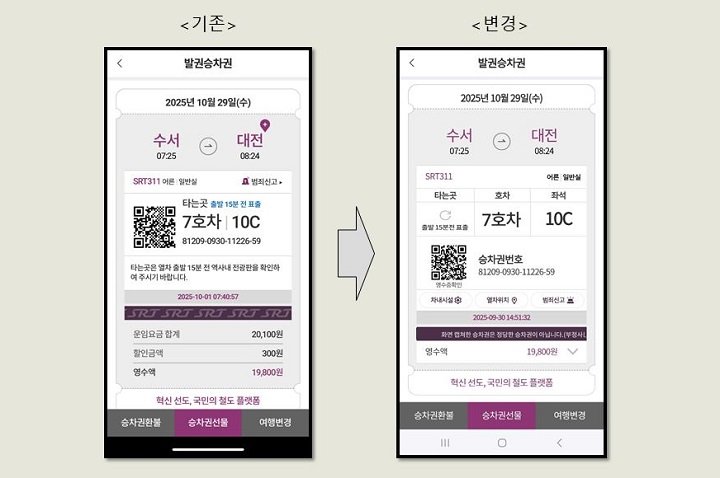 출처 : SRT 공식 홈페이지