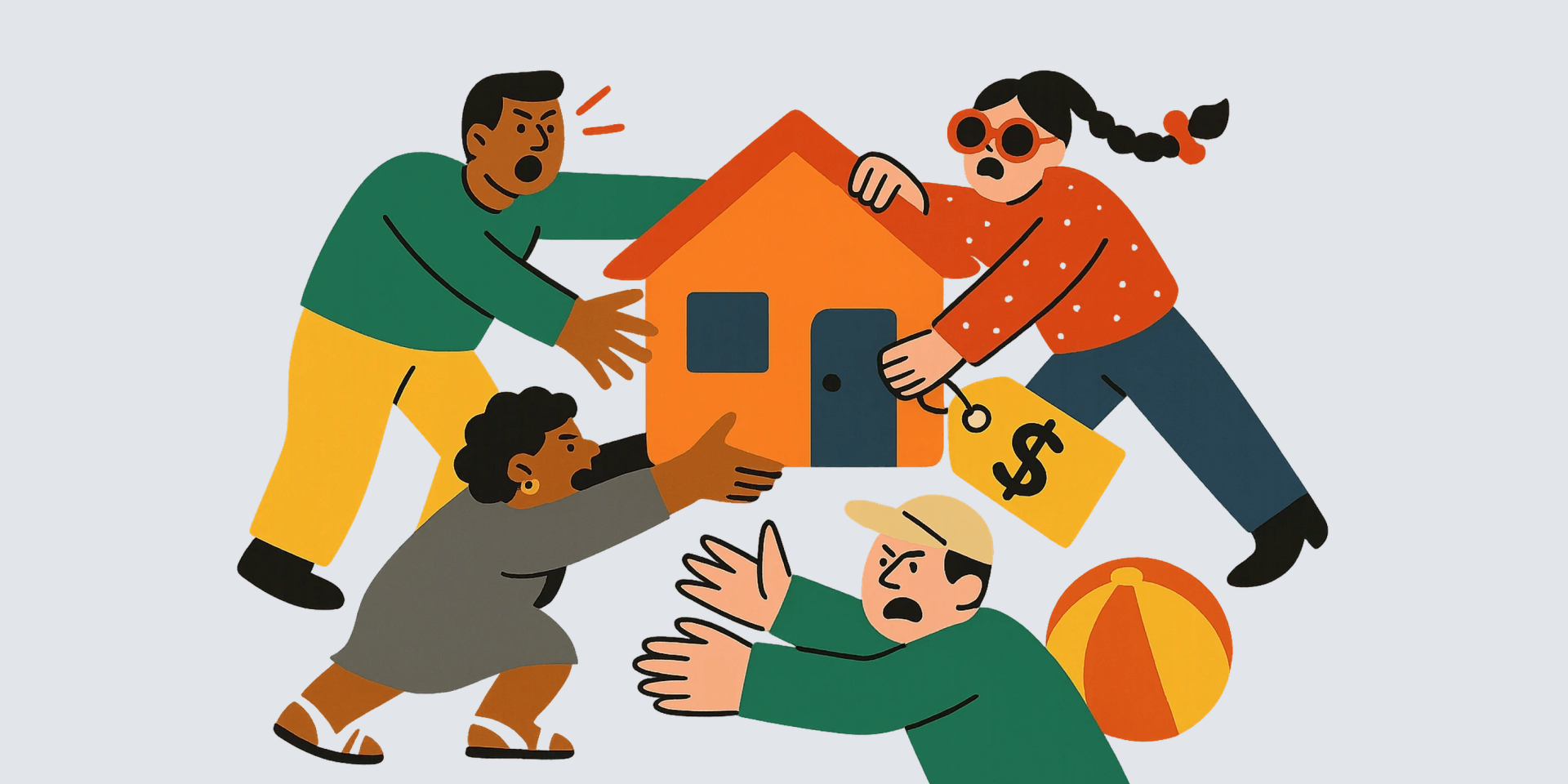 분쟁과 피해 사례가 끊이지 않는 지역주택조합의 모습